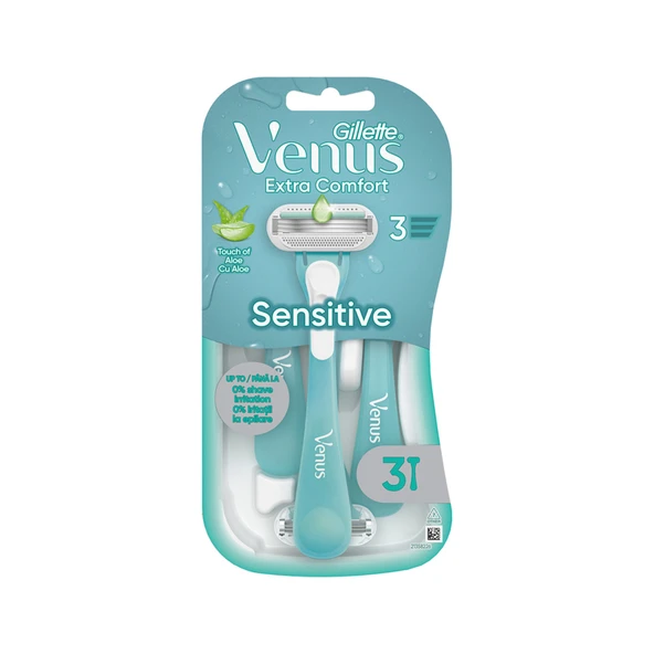 Gillette Venus Extra Comfort Sensitive Kullan At (3'li Paket) ürün görseli 1