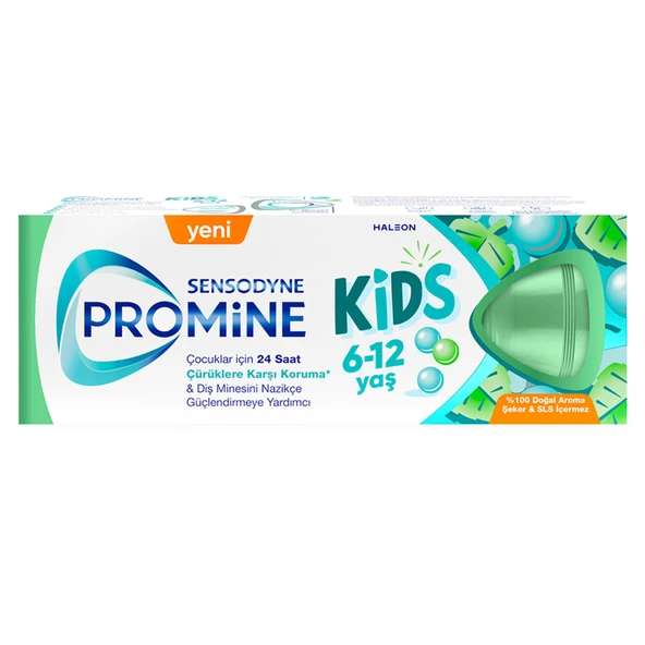 Sensodyne Promine Kids Bubble Gum & Tatlı Nane Diş Macunu 50 Ml (7'li Paket) ürün görseli 1