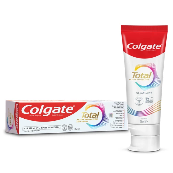 Colgate Total Nane Temizliği Diş Macunu 75 Ml (5'li Paket) ürün görseli 1