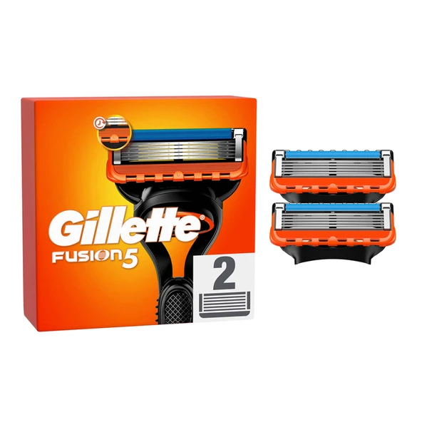 Gillette Fusion Yedek Tıraş Bıçağı 2 Adet (3'li Paket) ürün görseli 1