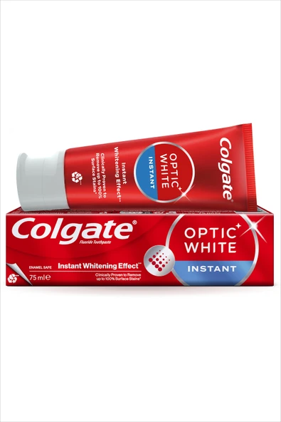 Colgate Optic White Aninda Beyazlik Diş Macunu 75 Ml (7'li Paket) ürün görseli 1