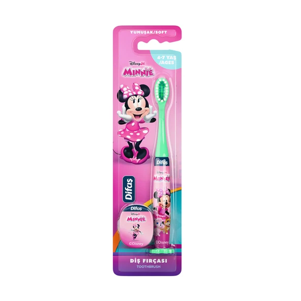 Difaş Minnie Mouse Diş Fırçası 4-7 Yaş (7'li Paket) ürün görseli 1