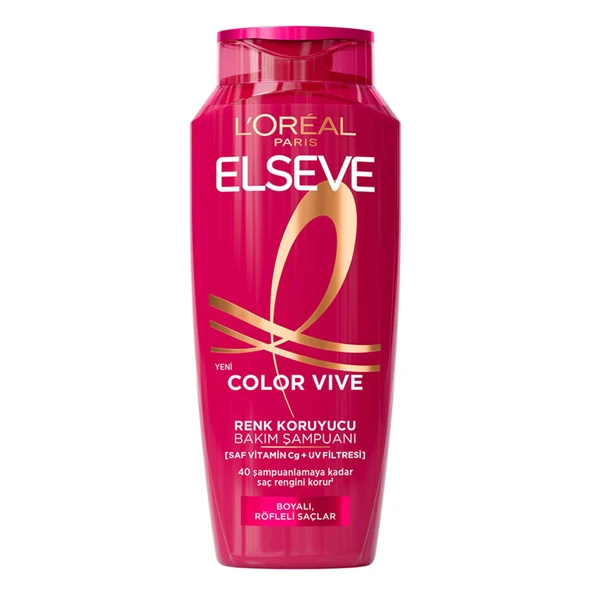 Elseve Color Vive Renk Koruyucu Şampuan 300 Ml (5'li Paket) ürün görseli 1