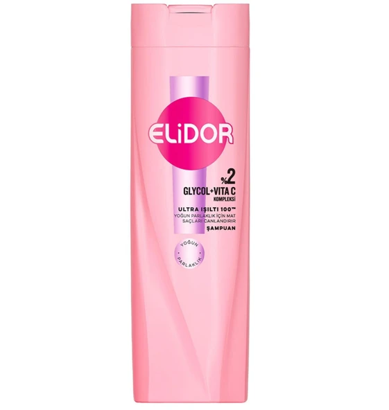 Elidor Ultra Işıltı 100 Şampuan 400 Ml (8'li Paket) ürün görseli 1