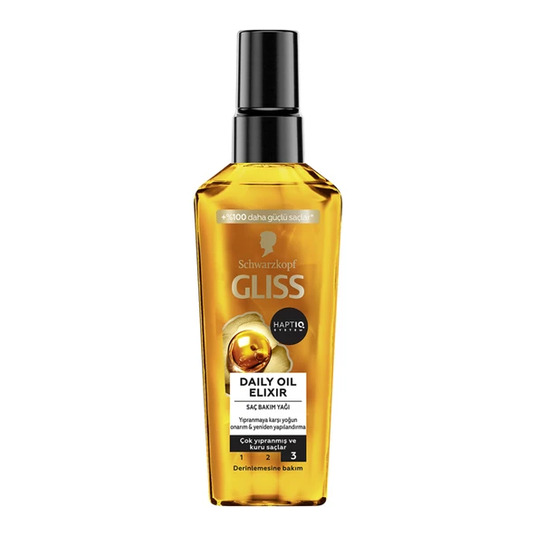 Gliss Günlük Oil Elixir Yağ İksiri 75 Ml (7'li Paket) ürün görseli 1