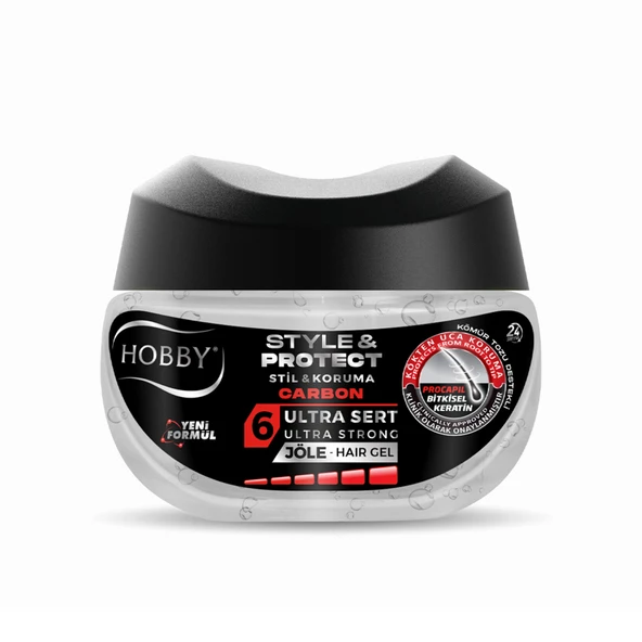 Hobby Style&Protect Jöle Carbon 250 Ml (6'li Paket) ürün görseli 1