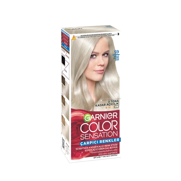 Garnier Çarpıcı Renkler S9 Küllü Platin Sarısı 112 Ml (2'li Paket) ürün görseli 1