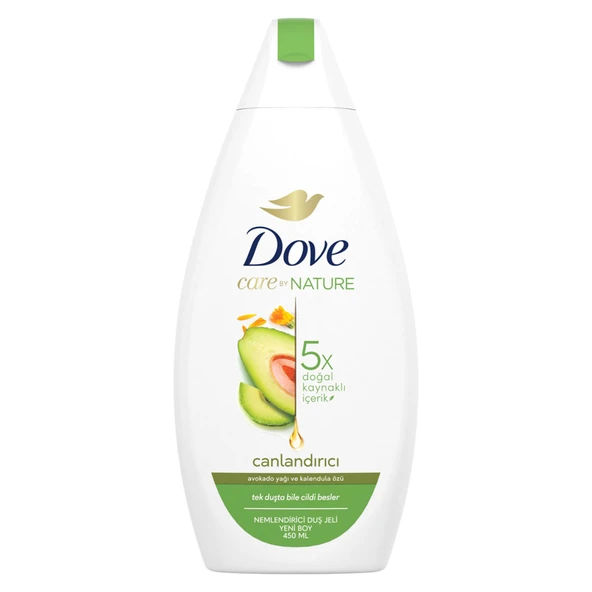 Dove Avokado Duş Jeli 450 Ml (7'li Paket) ürün görseli 1
