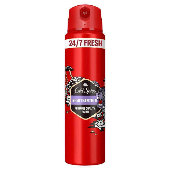 Old Spice Deodorant Sprey Nightpanther 150 Ml (7'li Paket) ürün görseli 1