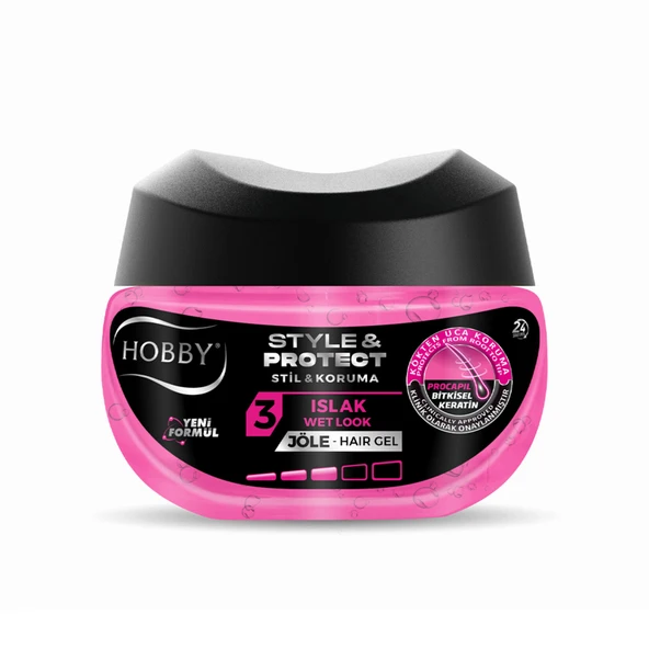 Hobby Style&Protect Jöle Islak 250 Ml (5'li Paket) ürün görseli 1