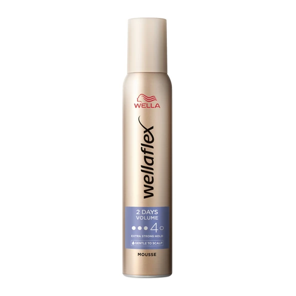 Wella Wellaflex 2 Days Volume Mousse Extra 200 Ml (6'li Paket) ürün görseli 1
