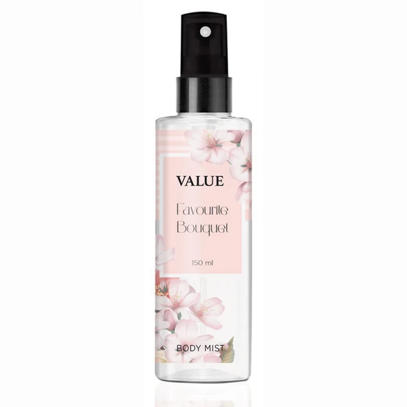 Value Favourite Bouquet Body Mist 150 Ml (5'li Paket) ürün görseli 1