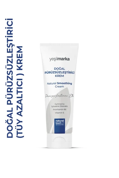 YEŞİLMARKA DOĞAL PÜRÜZSÜZLEŞTİRİCİ TÜY AZALTICI KREM 50 ML ürün görseli 1