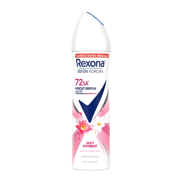 Rexona Kadın Sprey Deodorant Sexy Bouquet  150 ml (7'li Paket) ürün görseli 1