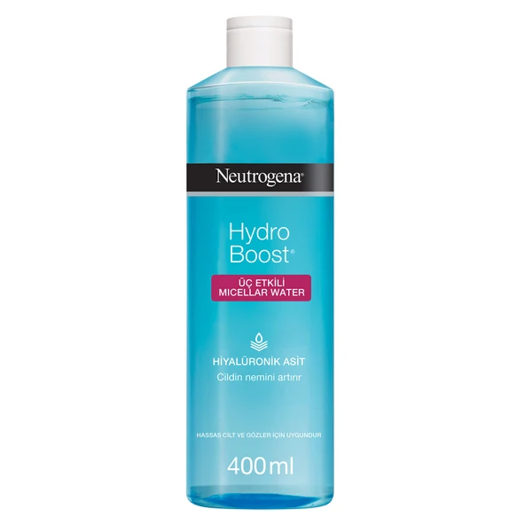 Neutrogena Hydro Boost Üç Etkili Micellar Water, 400 ml (2'li Paket) ürün görseli 1