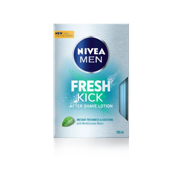 Nivea Men Fresh Kick Tıraş Sonrası Losyon 100 Ml (8'li Paket) ürün görseli 1