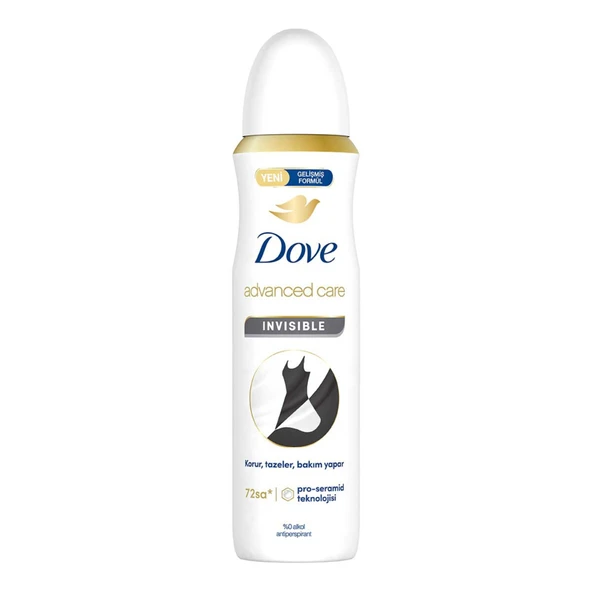 Dove Invisible Dry Sprey Deodorant 150 Ml (4'li Paket) ürün görseli 1