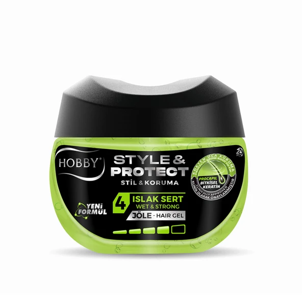 Hobby Style&Protect Islak Sert Jöle 400 Ml (4'li Paket) ürün görseli 1