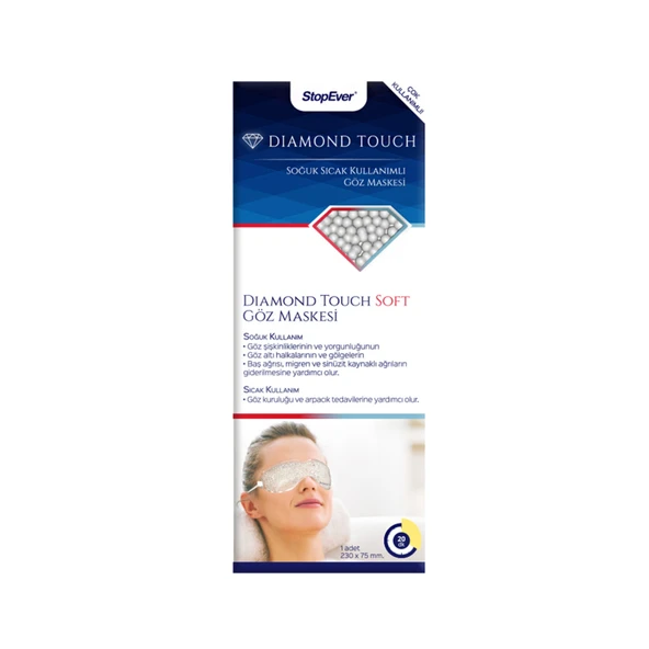 Stopever Diamond Touch Soğuk Sıcak Kullanım Göz Maskesi (5'li Paket) ürün görseli 1