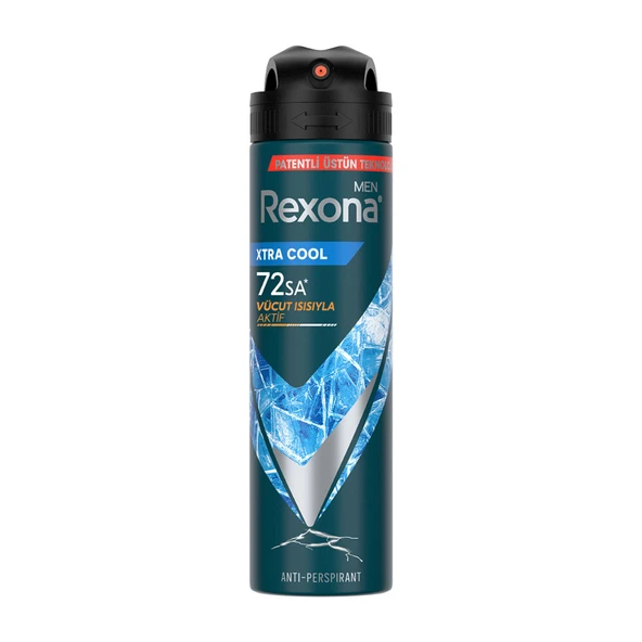 Rexona Men Erkek Sprey Deodorant Xtra Cool 150 ml (2'li Paket) ürün görseli 1