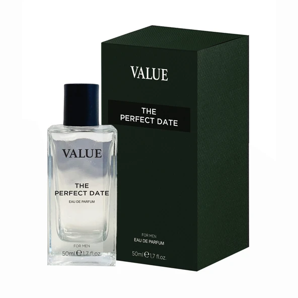 Value The Perfect Date Eau De Parfum For Men 50 Ml (5'li Paket) ürün görseli 1