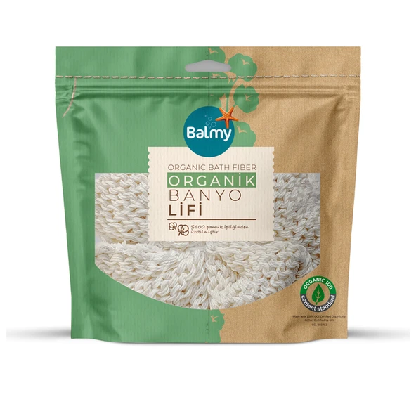 Balmy Organik Banyo Lifi (6'li Paket) ürün görseli 1