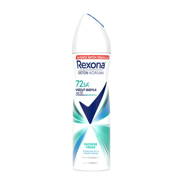 Rexona Kadın Sprey Deodorant Shower Fresh 150 ml (7'li Paket) ürün görseli 1