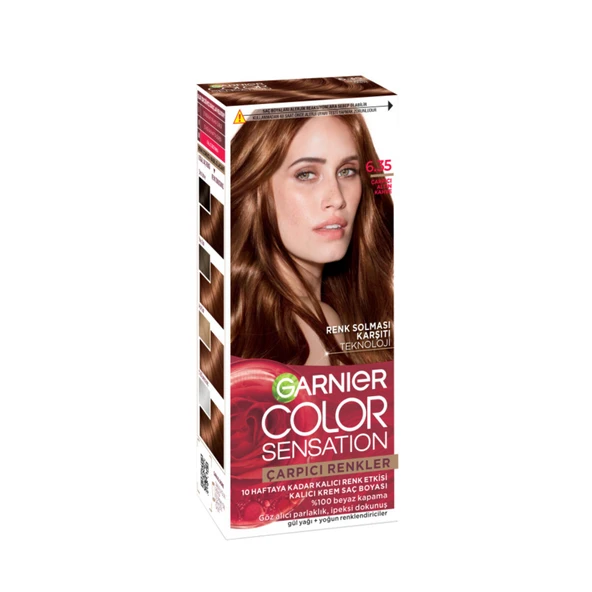 Garnier Çarpıcı Renkler 6.35 Çarpıcı Altın Kahve (7'li Paket) ürün görseli 1