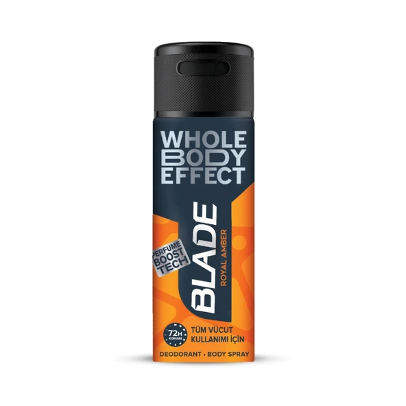 Blade Whole Body Deodorant Royal Amber 150 Ml (3'li Paket) ürün görseli 1