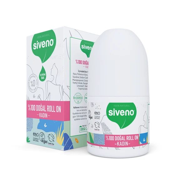 Siveno Roll-On Deodorant Kadınlar İçin 50 Ml (5'li Paket) ürün görseli 1