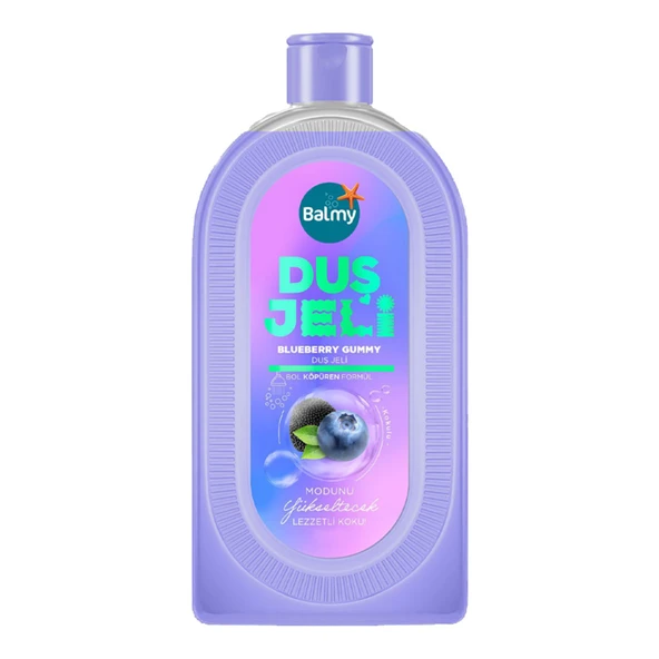 Balmy Naturel Blueberry Gummy Duş Jeli 450 Ml (3'li Paket) ürün görseli 1