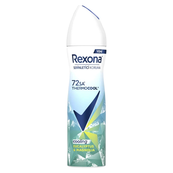 Rexona Thermocool Eucaplyptus & Magnolia Kadın Sprey Deodorant 150 Ml (3'li Paket) ürün görseli 1