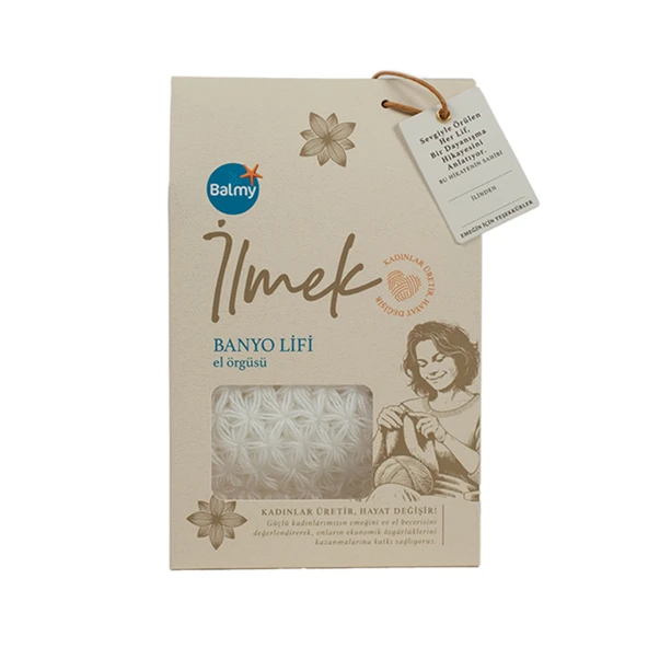 Balmy El Örgüsü İlmek Banyo Lifi (3'li Paket) ürün görseli 1