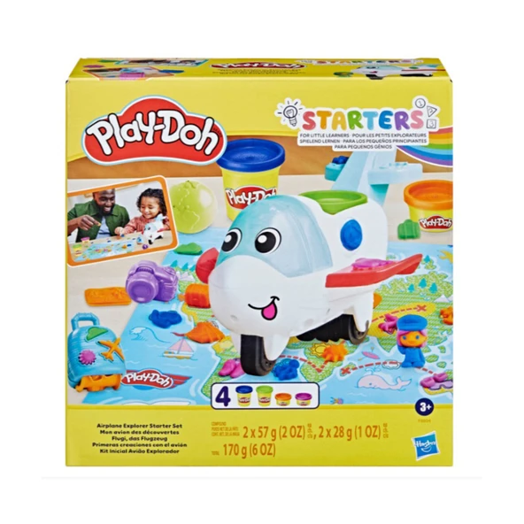 Play-Doh Starters Eğlenceli Uçak Oyun Seti 170 G (4'li Paket) ürün görseli 1