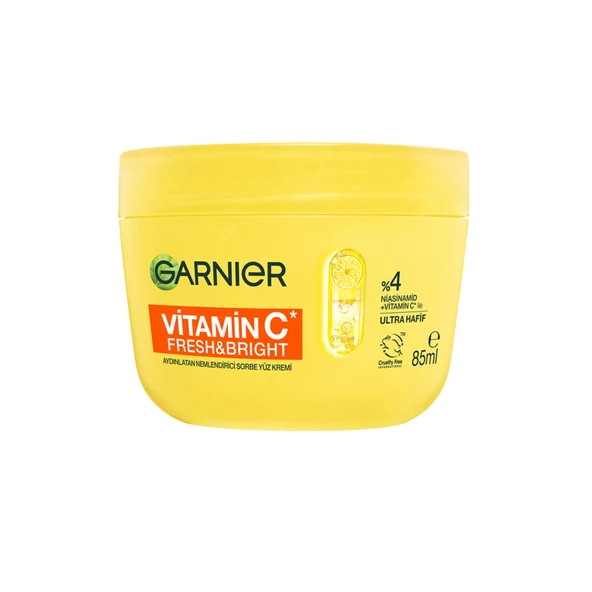 Garnier C Vitamini Sorbet Nemlendirici Yüz Kremi 85 Ml (3'li Paket) ürün görseli 1