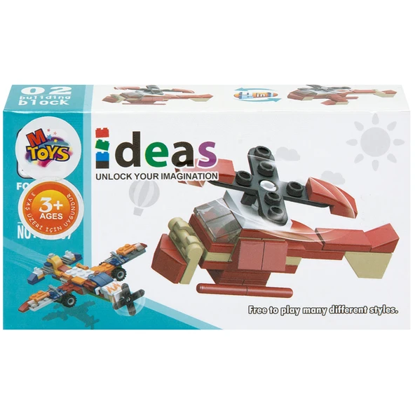 Mtoys Blok Arabalar 26 Parça (2929-11255) (8'li Paket) ürün görseli 1