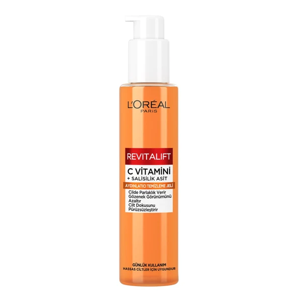 L'Oreal Paris C Vitamini Aydınlatıcı Yüz Temizleme Jeli 150 Ml (7'li Paket) ürün görseli 1