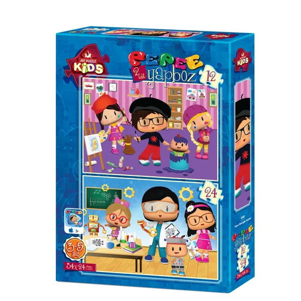 Art Kids 12+24 Parça Pepee Mesleğini Seçiyor (8'li Paket) ürün görseli 1