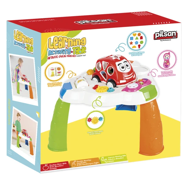 Pilsan Aktivite Oyun Masası (4'li Paket) ürün görseli 1