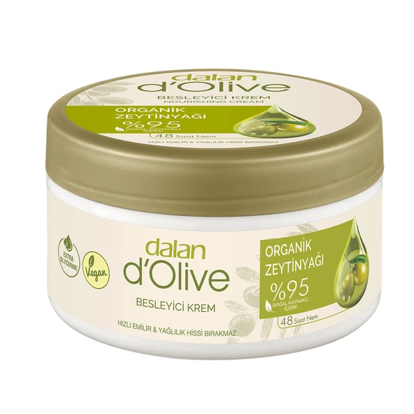 Dalan D'olive Besleyici Kavanoz Krem 250 Ml (8'li Paket) ürün görseli 1