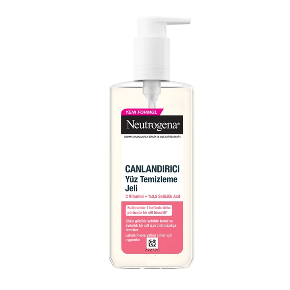 Neutrogena Canlandırıcı Yüz Temizleme Jeli 200 Ml (3'li Paket) ürün görseli 1