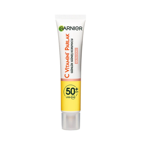 Garnier C Vitaminli Parlak Günlük Güneş Koruyucu Işıltılı Doku 40ml (2'li Paket) ürün görseli 1