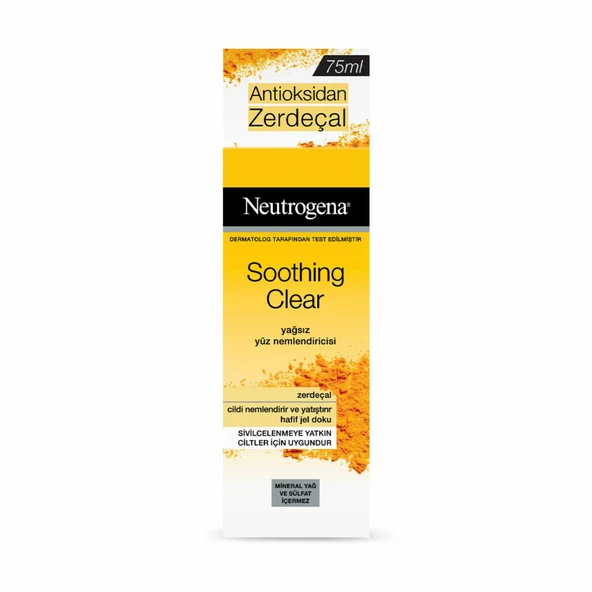 Neutrogena Soothing Yağsız Yüz Nemlendiricisi 75 Ml (4'li Paket) ürün görseli 1
