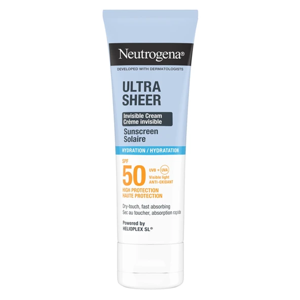 Neutrogena Nemlendirici Fluid Güneş Koruyucu SPF50 50 Ml (2'li Paket) ürün görseli 1