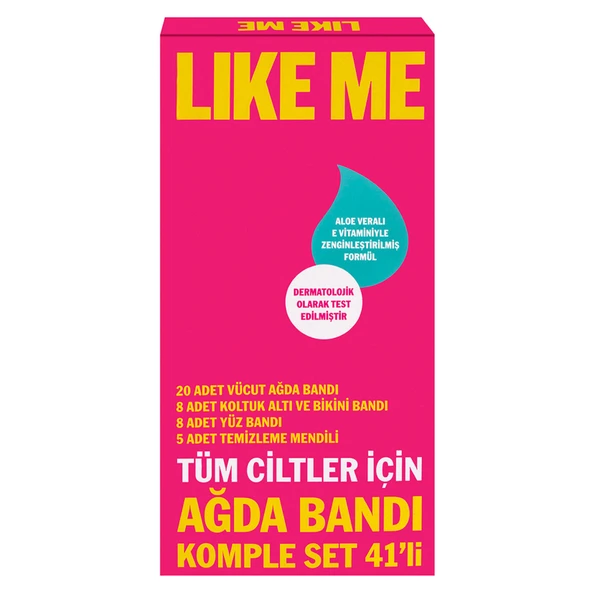 Like Me Tüm Ciltler İçin 41'li Sir Ağda Bandı (7'li Paket) ürün görseli 1