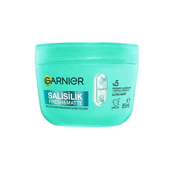 Garnier Salisilik Sorbet Nemlendirici Yüz Kremi 85 Ml (8'li Paket) ürün görseli 1