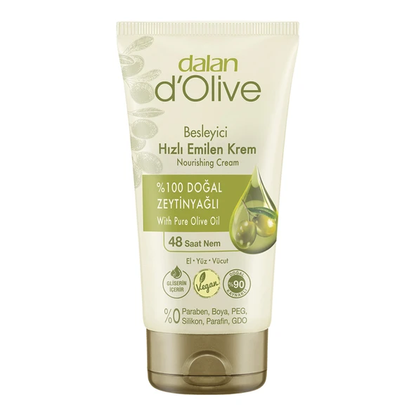 Dalan D'olive Hızlı Emilen Besleyici Krem 60 Ml (4'li Paket) ürün görseli 1
