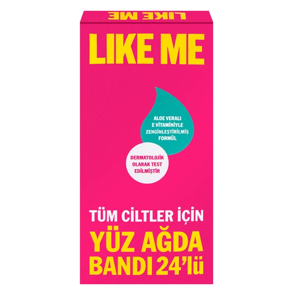 Like Me Tüm Ciltler İçin 24'lü Yüz Ağda Bandı (6'li Paket) ürün görseli 1