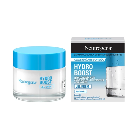 Neutrogena Hydro Boost Gel Cream Nemlendirici Kuru Ciltler İçin Krem 50 Ml (3'li Paket) ürün görseli 1