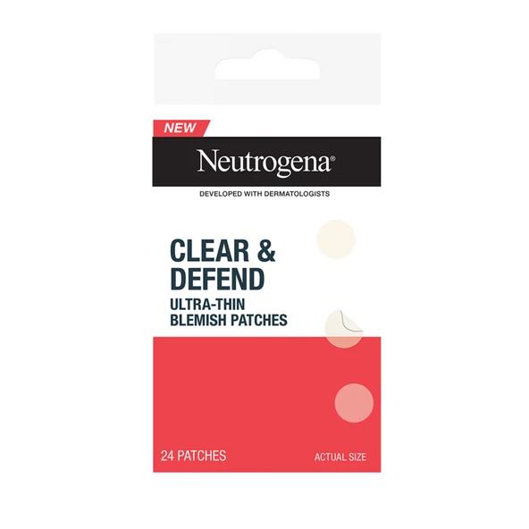 Neutrogena Clear & Defend Ultra Thin Blemish Bant 24'lü (3'li Paket) ürün görseli 1
